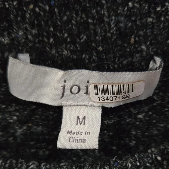 Joie Sz Medium Womens Black and Cream Crew Neck Sweater - Picture 2 of 9